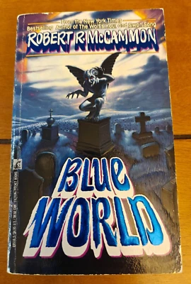 BLUE WORLD By Robert McCammon Horror Paperback - First Pocket Edition 1990 Foto 1 de 4