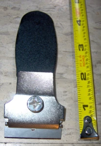 Razor Blade ScRAPeR Single edge HandHeld w 3 1/2" foam handle Scrape paint glass - Picture 1 of 8