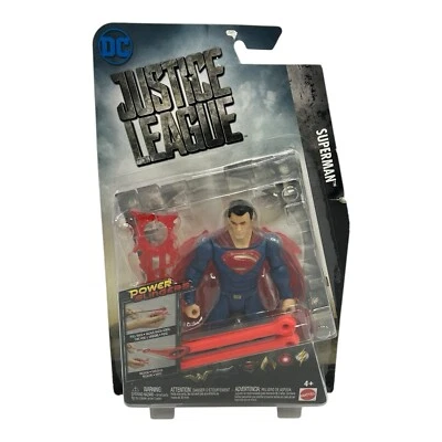 Figura de acción DC Justice League Power Slingers Superman 6 pulgadas 2017 Mattel nueva Foto 1 de 4