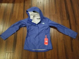 The North Face Women's Venture 2 Rain Jacket Windbreak XS Sodalite Blue Heather - Picture 1 of 7