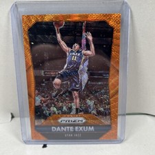 2015-16 Panini Prizm - Orange Wave Prizm #201 Dante Exum