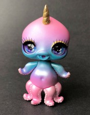 MGA Poopsie Sparkly Critters Drop 2 Vinyl Figure 4" Ocho Octopus Pink Blue Horn