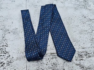 Men Tie Blue Tone Necktie Men Dress Shirt Tie Classic Length Slim Fit - Picture 1 of 7
