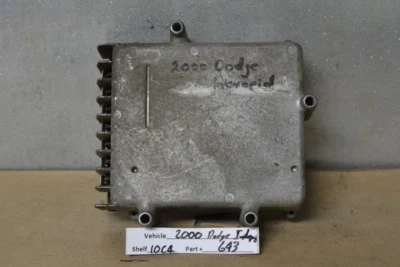 2000 Dodge Intrepid Transmission Control Unit TCU 4606517AD Module 43 10C4 - Image 1 of 3