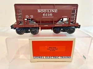 LIONEL6-6116 #1 SOO LINE ORE CAR AAR TRUCKS-STEEL WHEELS&AXELS~NEW - Picture 1 of 2
