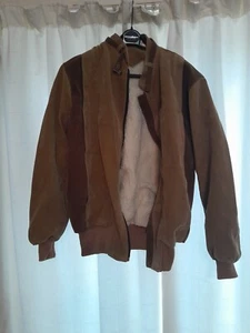 CHAQUETA BOMBER VINTAGE PARA HOMBRE TALLA MEDIANA FLOM SPORT HECHA EN ITALIA - Imagen 1 de 8