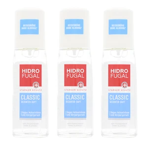 3 x Hidrofugal Classic Anti Transpirant Zerstäuber je 75ml Starker Schutz - Bild 1 von 3