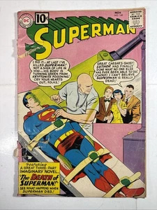 Superman 149 (G-) Lex Luthor, Supergirl! Jerry Siegel, Curt Swan 1961 DC U535 - Picture 1 of 3