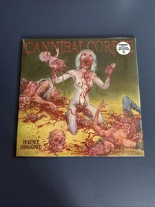 CANNIBAL CORPSE - Violence Unimagined Green Yellow Splatter LP Vinyl NEW SEALED - Picture 1 of 2