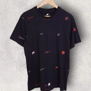 Herren Nike Swoosh Logo All Over Print T-Shirt, Medium - Bild 1 von 4