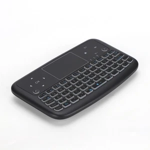 Mini Touch Flat Backlight 2.4G Button Wireless Keyboard Left And Right Mouse NEW - Afbeelding 1 van 8