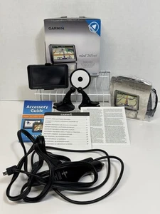 Garmin GPS Satellite Navigation System Nüvi 265 WT Unit Plus Accessories Special - Picture 1 of 17