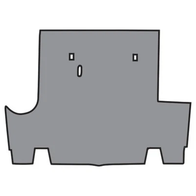 Alfombrilla de maletero para 1971 Plymouth GTX troquelado TM vinilo completo 1 pieza Foto 1 de 4