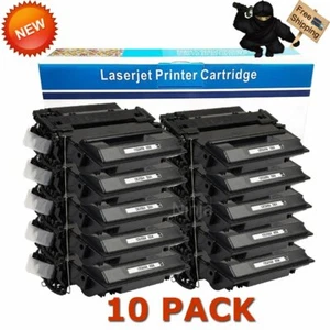 10 PK CE255X 55X Toner Cartridge For HP LaserJet P3015 P3015DN P3015N P3015X - Picture 1 of 8