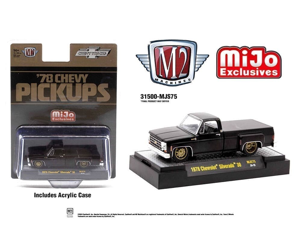 M2 Machines Chevrolet Black Diecast Cars, Trucks & Vans for M2 Machines Chevrolet Black Diecast Cars, Trucks & Vans for