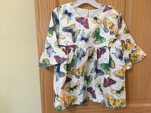 NWT GYMBOREE Butterfly shirt top girls Size 3,7-8,14 - Picture 1 of 1