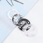 4 Pcs Round Scarf Clothing Corner Knotted Buckles Trendy Rings Clip
