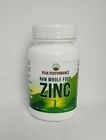 Peak Performance Raw Whole Food Zinc with Vitamin C - 25 Organic Fruits Veggies