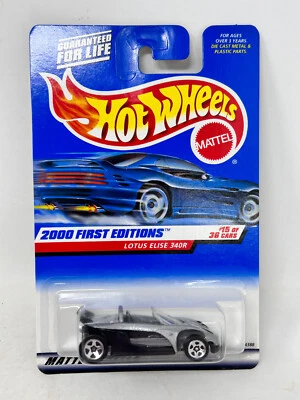VHTF 2000 Hot Wheels First Edition Lotus Elise 340R 5 Spoke Wheels Variation - Image 1 of 4
