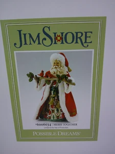 Jim Shore Possible Dreams Figurine 6006034 Merry Together Santa Cardinals - Picture 1 of 6