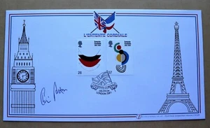 ENTENTE CORDIALE 2004 BUCKINGHAM FDC SIGNED BY POLITICIAN CHRISS PATTEN - Picture 1 of 3