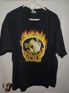 Camiseta negra Johnny Cash 2xl - Imagen 1 de 1