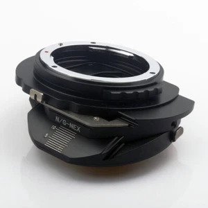 Aig-nex T&S Tilt and Shift Adapter For Nikon F mount G Lens to Sony E NEX Camera - Picture 1 of 8