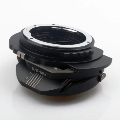 Aig-nex T&S Tilt and Shift Adapter For Nikon F mount G Lens to Sony E NEX Camera - Image 1 of 4