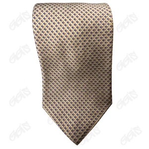Corbata de banco Jos A 58,5”L 4”W azul topo colección viajero mini geométrica hecha en EE. UU. - Imagen 1 de 10