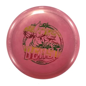 NEW DISC GOLF INNOVA GSTAR BEAST DISTANCE DRIVER 164g PINK W/ RASTA FOIL - Picture 1 of 1