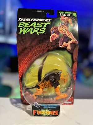 Kenner Transformers Beast Wars Fuzors Bantor 1998 Vintage Heroic Maximal  - Image 1 of 2