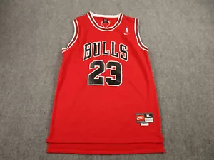 Vintage Nike Michael Jordan Chicago Bulls Jersey Mens XL Red NBA Basketball - Picture 1 of 12