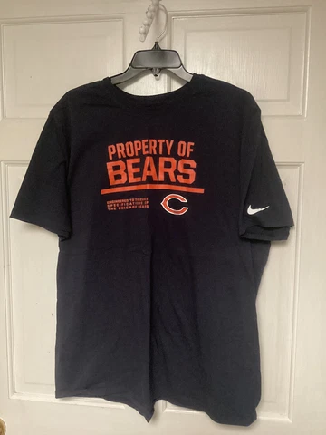 Nike Athletic Cut NFL Chicago Bears T-Shirt, Mens XXL Cover