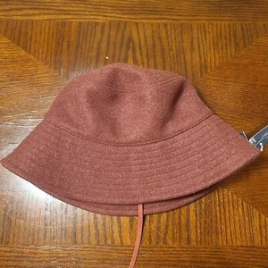 Universal Threads Fischerhut Damen Schlapp Beere Rot Filz Neu mit Etikett - Bild 1 von 6