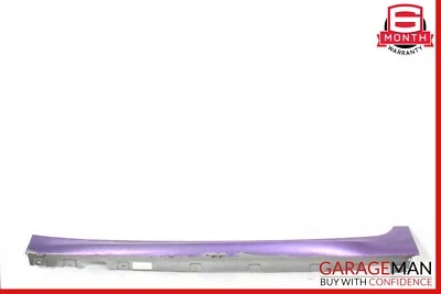 13-19 BMW 640i F06 Left Driver Side Rocker Skirt Molding Trim Panel Purple OEM - Image 1 of 4