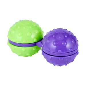 Fidget Dual Ball Green and Purple Fidget Amazing Toy for Children - Picture 1 of 4