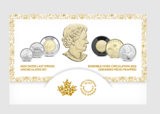 2022 Canada Last strikes Uncirculated Coin Set with Queen effigy + 2 toonies