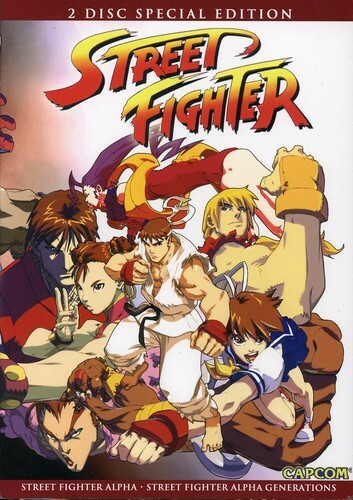 Street Fighter II V - The Collection (DVD, 2003, 4-Disc Set) for