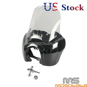 ABS Headlight Fairing Windshield Clear For Harley Street Bob FXBB 107 2018-2021 - Picture 1 of 5