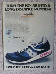 7/1983 PUB CFM SNECMA GENERAL ELECTRIC CFM56 KC-135R USAF TANKER ORIGINAL AD - Picture 1 of 1