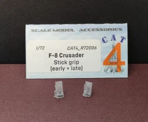 F-8 Crusader Stick grip ( early + late ) Accessories kit 1/72 CAT4-R72006 - Picture 1 of 3