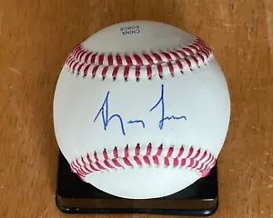 Reynaldo Lopez Atlanta Braves White Sox Signed Autograph Baseball - Picture 1 of 1