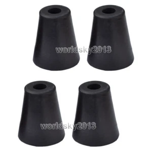 4pcs Loudspeaker Box Spike Feet Rubber Damping Isolation Stand Base Pad Φ45x50mm - Picture 1 of 7