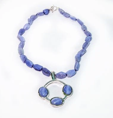 Colgante Simon Sebbag Azul Claro Multi con Encaje Azul Multi Plata Esterlina PS91LBM Foto 1 de 3