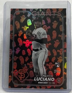 Marco Luciano 2024 Topps Update Rookie Ghosts Foil Baseball card #US217 Giants - Imagen 1 de 2