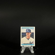 Don Mattingly 1992 Donruss Cracker Jack Series 1 #36 of 36 MINI Card NY Yankees