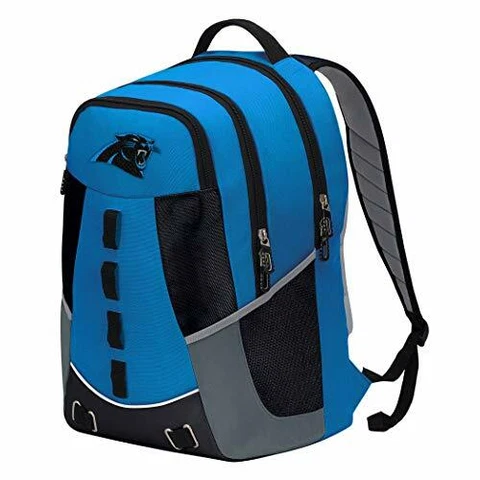 *NEW* Officially Licensed NFL Carolina Panthers "Personnel" Backpack 19"x5"x13" Cover
