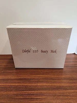 LED Light Therapy Face Mask Rejuvenation Skin Facial Wrinkle Therapy 7 color - Image 1 of 4