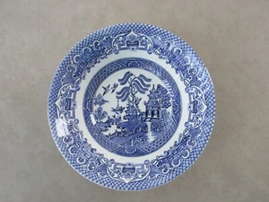 EIT Blue Willow Ironstone England China Saucer 6" READ - Picture 1 of 6