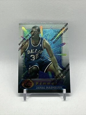 1994-95 Topps Finest Jamal Mashburn #60 Dallas Mavericks NBA Basketball - Image 1 of 2